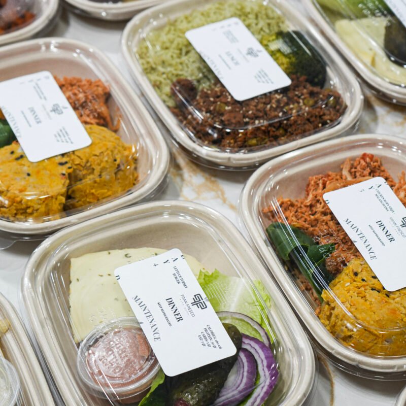 Maintenance Low Carbs High Protein: Lunch and Dinner (10 Meals)